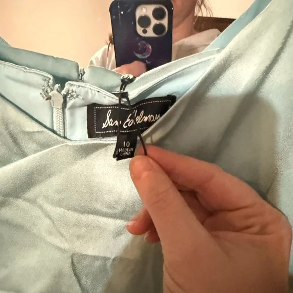 NWT Sam Edelman Sky Blue Dress - Picture 7 of 8